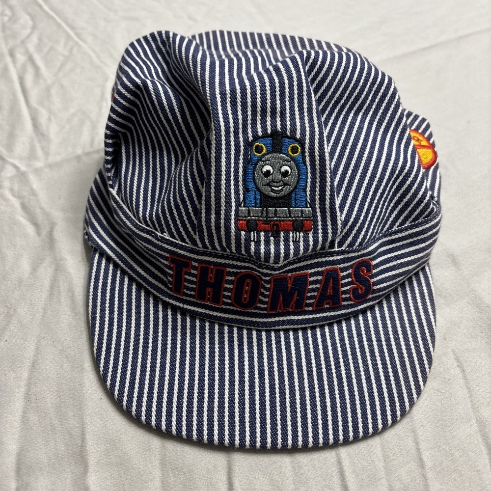 Thomas the tank & friends-conductor train engineer striped cap hat 2008